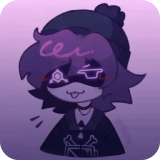 🌟-†Uzi! Color!† | @yaroslavanr :: @fStikBot, Telegram Sticker