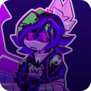 🌟-†Uzi! Color!† | @yaroslavanr :: @fStikBot, Telegram Sticker