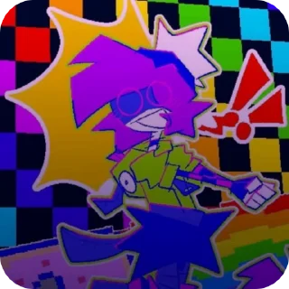 🌟-†Uzi! Color!† | @yaroslavanr :: @fStikBot, Telegram Sticker