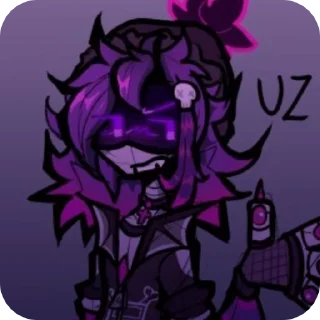🌟-†Uzi! Color!† | @yaroslavanr :: @fStikBot, Telegram Sticker
