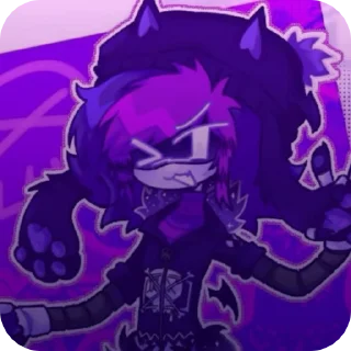 🌟-†Uzi! Color!† | @yaroslavanr :: @fStikBot, Telegram Sticker