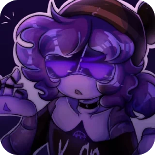 🌟-†Uzi! Color!† | @yaroslavanr :: @fStikBot, Telegram Sticker
