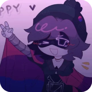 🌟-†Uzi! Color!† | @yaroslavanr :: @fStikBot, Telegram Sticker