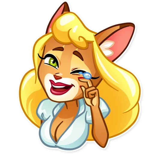 Muri The Secretary, telegram sticker