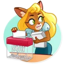 😶-Muri The Secretary, Telegram Sticker
