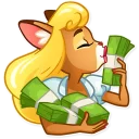 💵-Muri The Secretary, Telegram Sticker