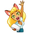 👋-Muri The Secretary, Telegram Sticker