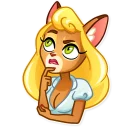 🤔-Muri The Secretary, Telegram Sticker