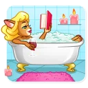 🛁-Muri The Secretary, Telegram Sticker