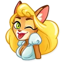 😜-Muri The Secretary, Telegram Sticker