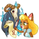 👹-Muri The Secretary, Telegram Sticker