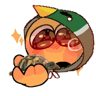 🐢-Увау, Telegram Sticker