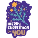👑-Merry Christmas, Telegram Sticker