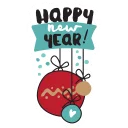 🎈-Merry Christmas, Telegram Sticker