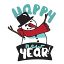 😃-Merry Christmas, Telegram Sticker