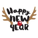 🦄-Merry Christmas, Telegram Sticker