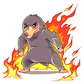 😡-Niffler, Telegram Sticker