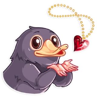 😘-Niffler, Telegram Sticker