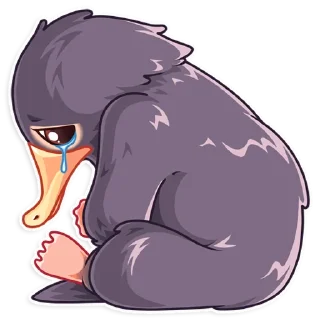 😢-Niffler, Telegram Sticker