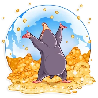 🎉-Niffler, Telegram Sticker