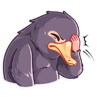 🤦‍♂️-Niffler, Telegram Sticker