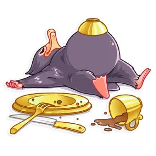 🤤-Niffler, Telegram Sticker