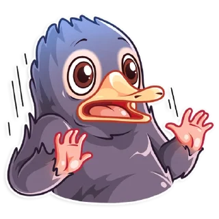 😨-Niffler, Telegram Sticker