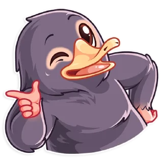 😉-Niffler, Telegram Sticker