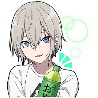 🍾-1, Telegram Sticker