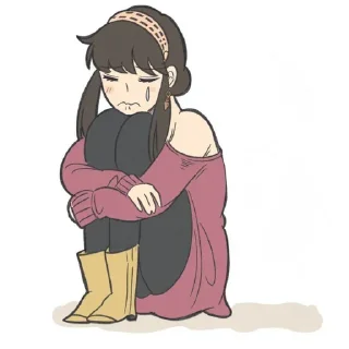 😭-ً | ‏@Malsqt ‏| @Nai61 |, Telegram Sticker
