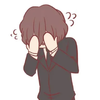 😔- | @Malsqt | @Nai61 |, Telegram Sticker