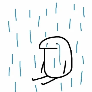 😓-Nananana 11, Telegram Sticker