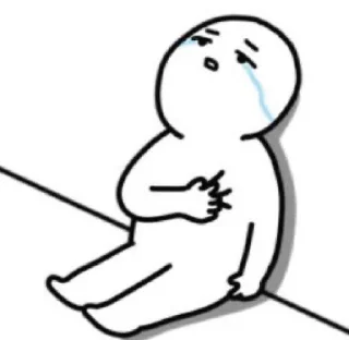 😓-Nananana 11, Telegram Sticker