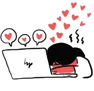😍-Nananana 11, Telegram Sticker