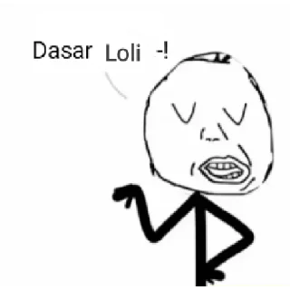 😒-Random Id ( @HiperionNiks ), Telegram Sticker
