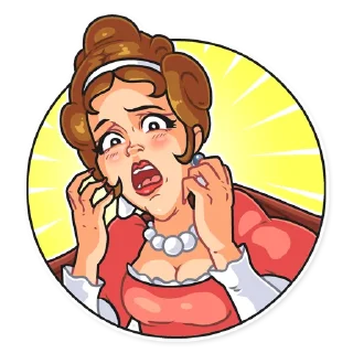 😨-Napoleon et Josephine, Telegram Sticker