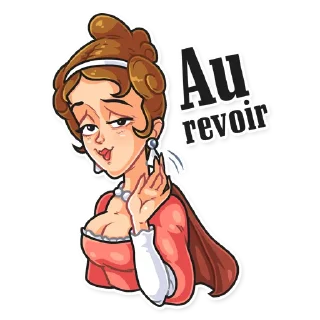 👋-Napoleon et Josephine, Telegram Sticker