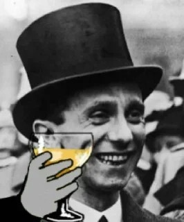 🥂-Nazi Gang, Telegram Sticker