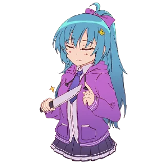 🔪-Eclipse-ChanNekofed @Otakuzdream, Telegram Sticker