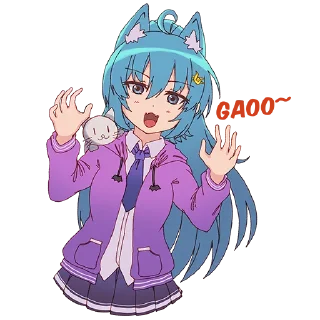 😝-Eclipse-ChanNekofed @Otakuzdream, Telegram Sticker