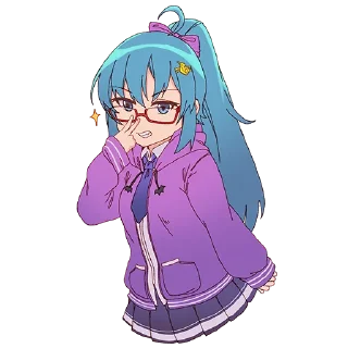 🤓-Eclipse-ChanNekofed @Otakuzdream, Telegram Sticker