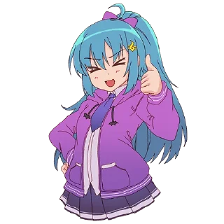 👍-Eclipse-ChanNekofed @Otakuzdream, Telegram Sticker