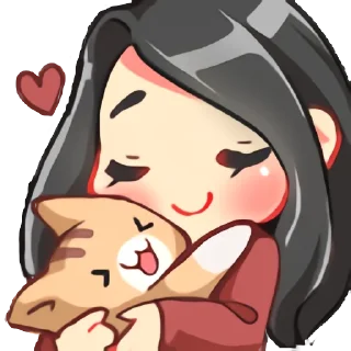 💞-Neko's Emotes HD, Telegram Sticker