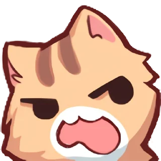 🤬-Neko's Emotes HD, Telegram Sticker