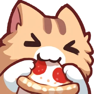 🍕-Neko's Emotes HD, Telegram Sticker