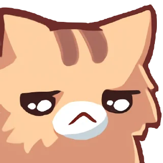 😣-Neko's Emotes HD, Telegram Sticker