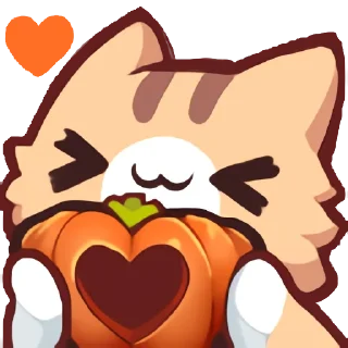 🎃-Neko's Emotes HD, Telegram Sticker