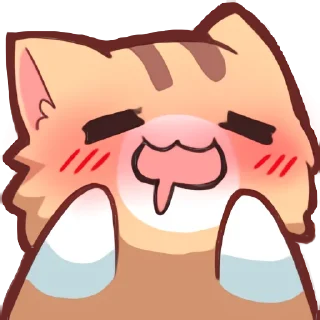 🤤-Neko's Emotes HD, Telegram Sticker