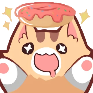 🍩-Neko's Emotes HD, Telegram Sticker