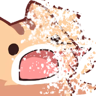 😵-Neko's Emotes HD, Telegram Sticker